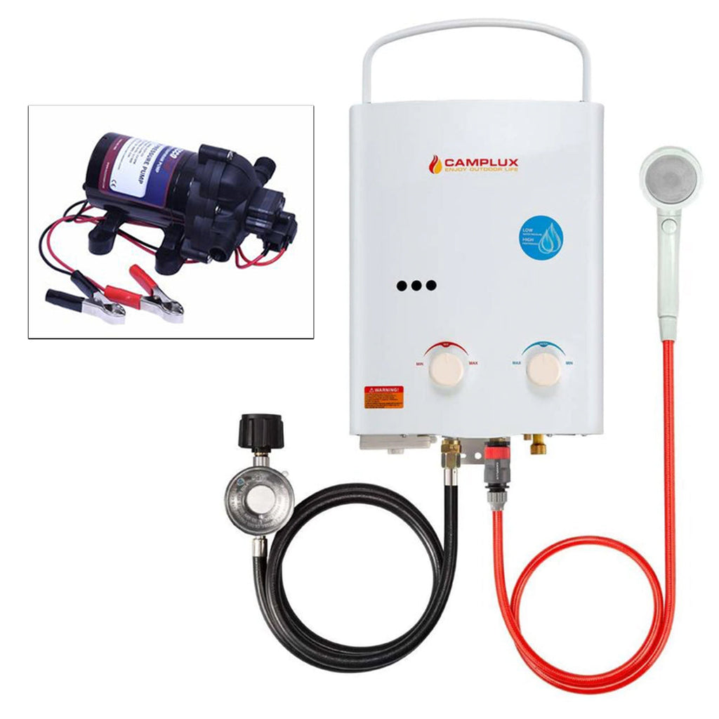 Camplux, Eccoflo, Tankless Water Heater