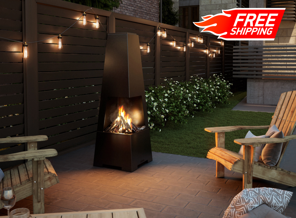 Drolet Bora - Outdoor Wood Burning Fireplace