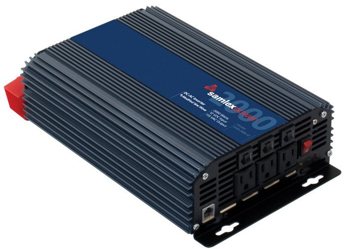 Samlex SAM-2000-12 Modified Sine 2000w Inverter Alternative Energy Samlex- The Cabin Depot Off-Grid Off Grid Living Solutions Cabin Cottage Camp Solar Panel Water Heater Hunting Fishing Boats RVs Outdoors