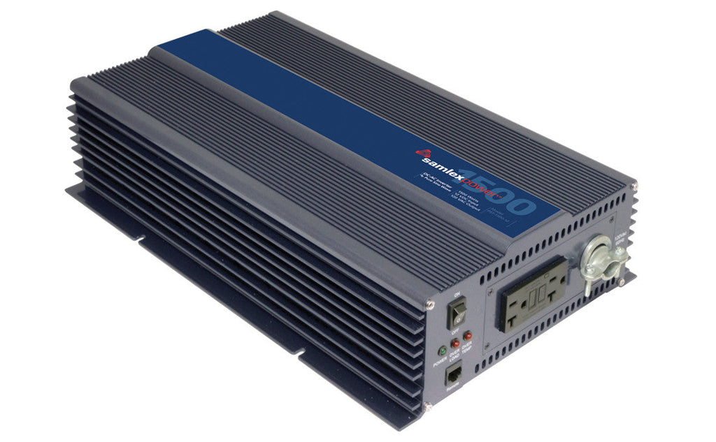 Samlex PST-1500-12 Pure Sine 1500w inverter (hardwire Capable) Alternative Energy Samlex- The Cabin Depot Off-Grid Off Grid Living Solutions Cabin Cottage Camp Solar Panel Water Heater Hunting Fishing Boats RVs Outdoors