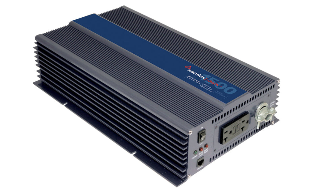 Samlex PST-1500-24 Pure Sine 1500w inverter (Hardwire Capable) Alternative Energy Samlex- The Cabin Depot Off-Grid Off Grid Living Solutions Cabin Cottage Camp Solar Panel Water Heater Hunting Fishing Boats RVs Outdoors