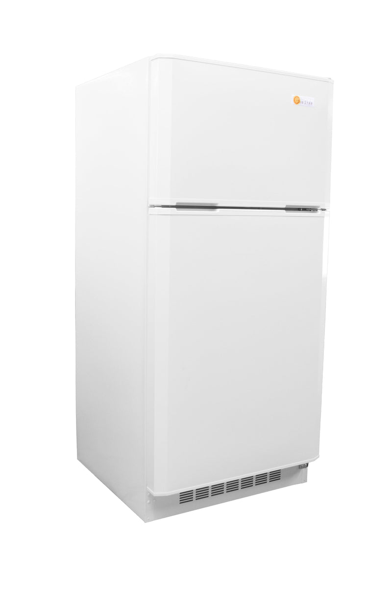 SunStar Solar / DC Refrigerator 16CU ST-16RF (WHITE) – The Cabin Depot ...