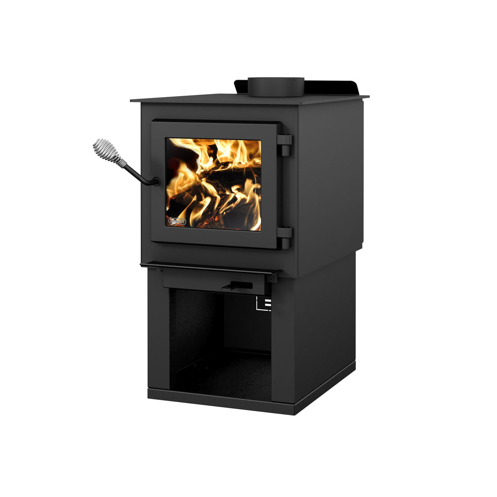 Drolet Deco Nano Wood Stove left view